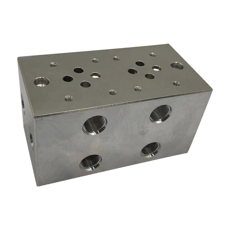 Hydrauliskt integrerat ventilblock med flera anslutningar Block med två enheter/block med tre enheter/block med fyra enheter