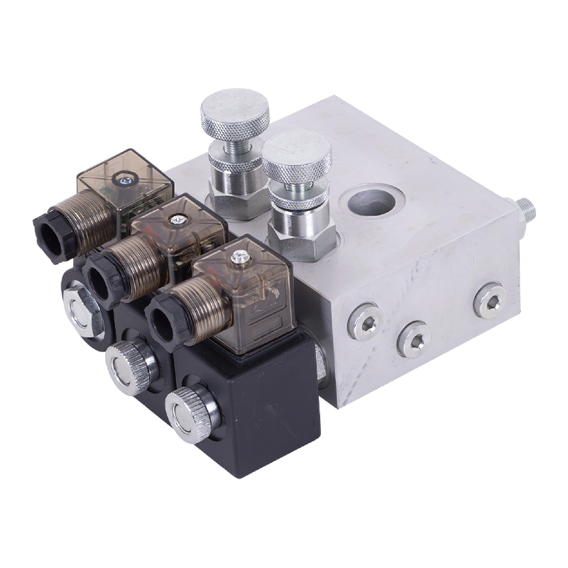 Hydraulisk ventilgrupp för baklucka